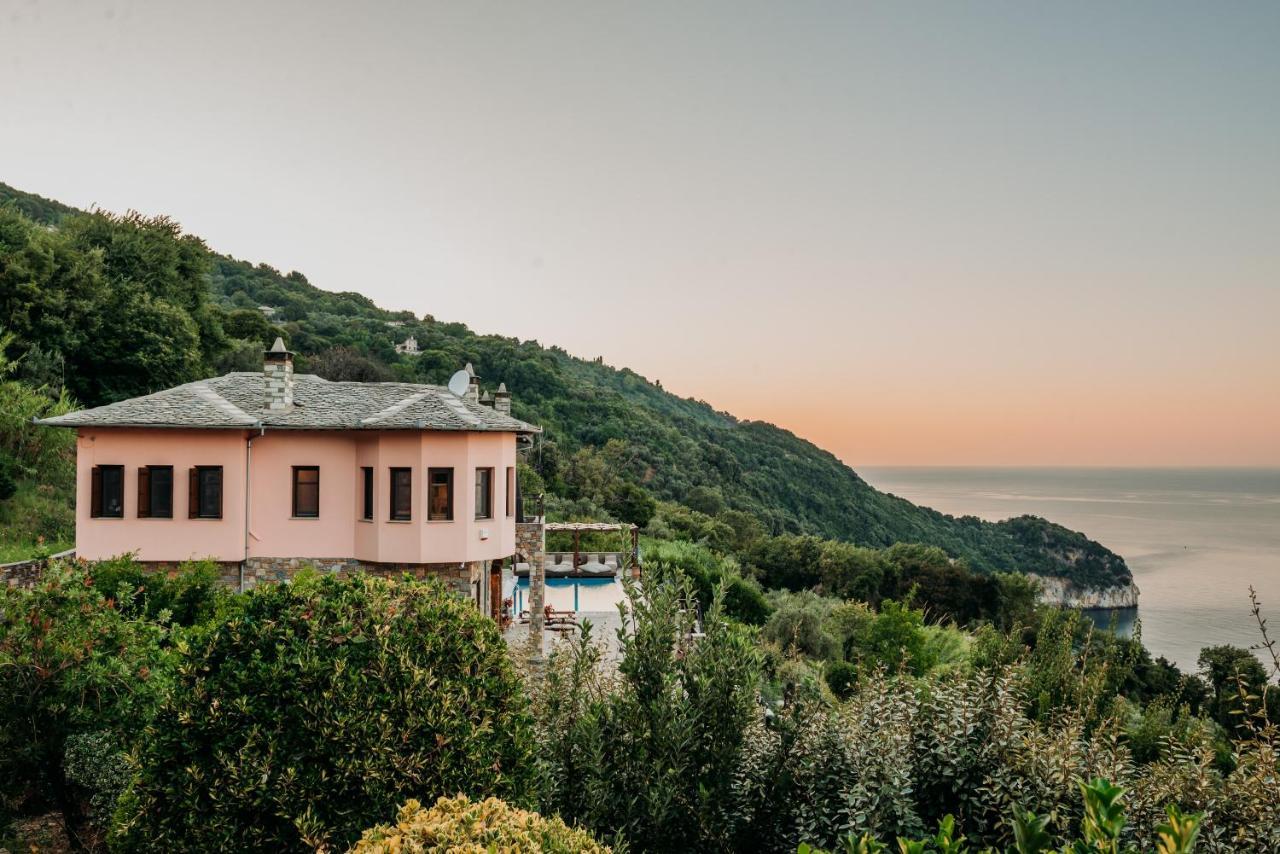 Elysian Luxury Villa Pelion Tsagkarada Exterior foto